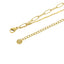 Collar triple nudo de bruja corazon 40-43cm