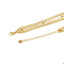 Collar triple mariposas balines 40-50cm