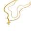 Collar doble oso colgante cristal 40-45cm