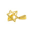 Dije merkaba geometría sagrada con circonia 16mm