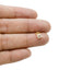 Dije circonia cuadrado bicelado 4x4mm