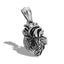 Dije de corazon anatomico 34mm