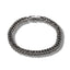 Pulsera barbada doble 17cm