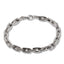 Pulsera eslabon largo rectangular 22cm