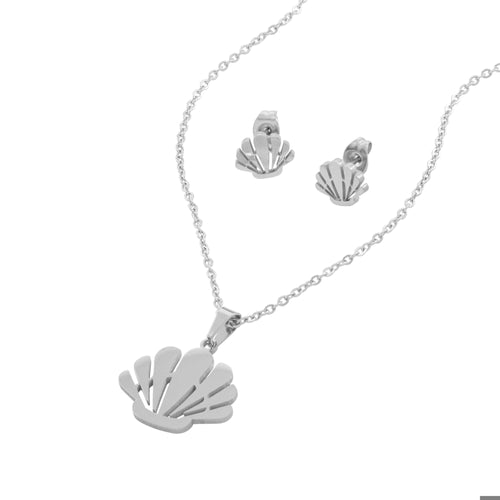 Juego con diseño de concha 18mm 45cm