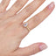 Anillo Solitario Ajustable con Circonia Oval 8MM