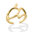 Anillo lineas irregulares lisas ajustable