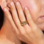 Anillo ajustable corazones lisos 12mm