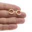 Conciencia lisa con linea de circonias al borde 13mm