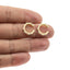 Conciencia con circonias baguette 15mm