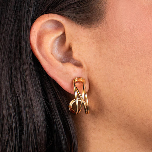 Arete lineas cruzadas y onduladas 28mm