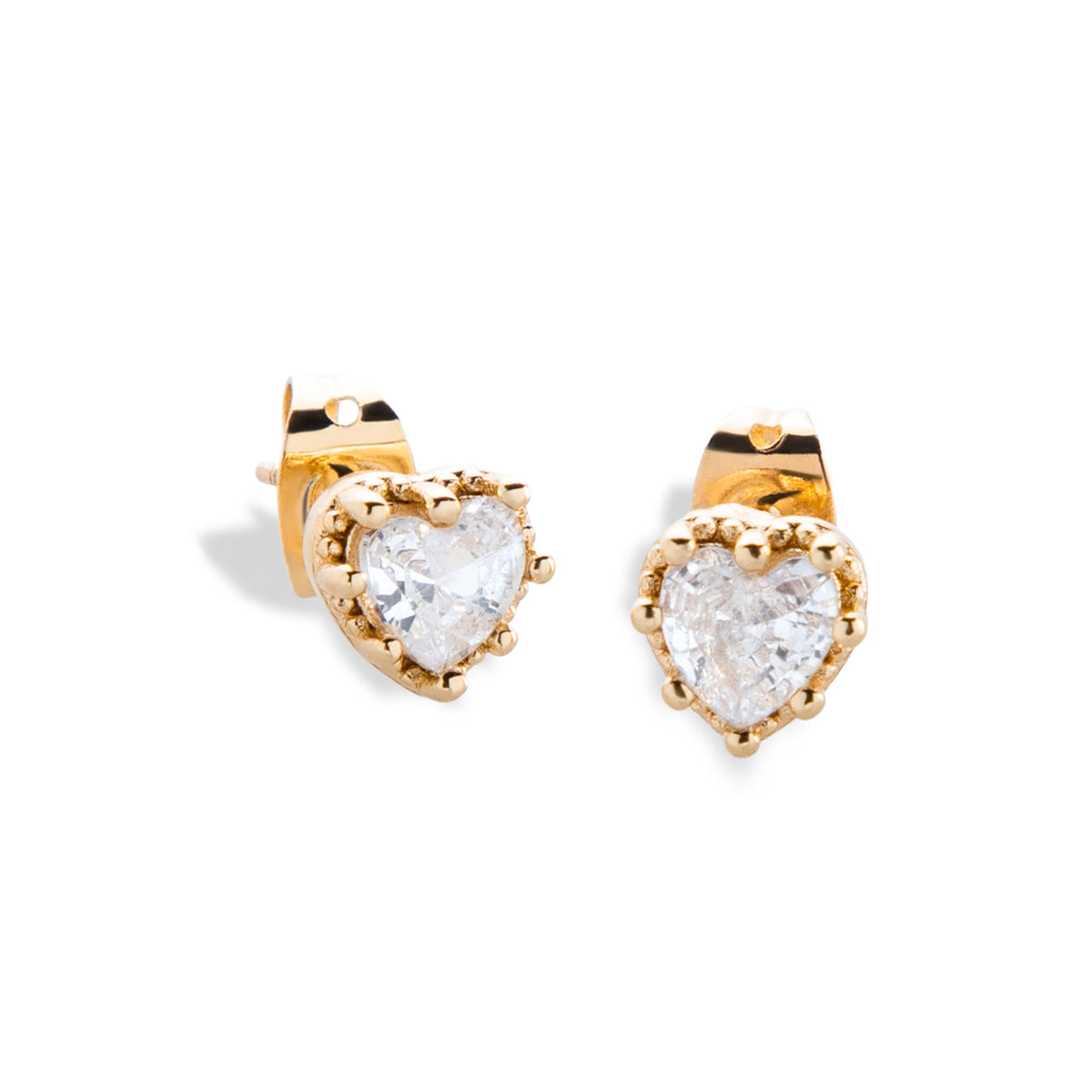 Arete circonia corazon 7mm
