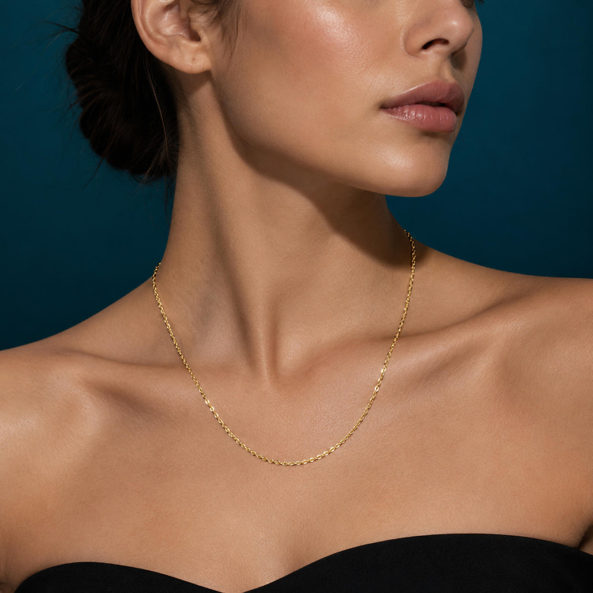 Cadena ajustable torzal delgado 1.5mm
