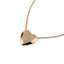 Gargantilla  ajustable cola de rata corazon 20mm