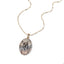 Collar medalla ovalada virgen de guadalupe 45-50cm