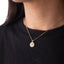 Collar dije redondo de circonias 45-50cm