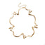 Collar de lineas onduladas con diseño organico 40-45cm