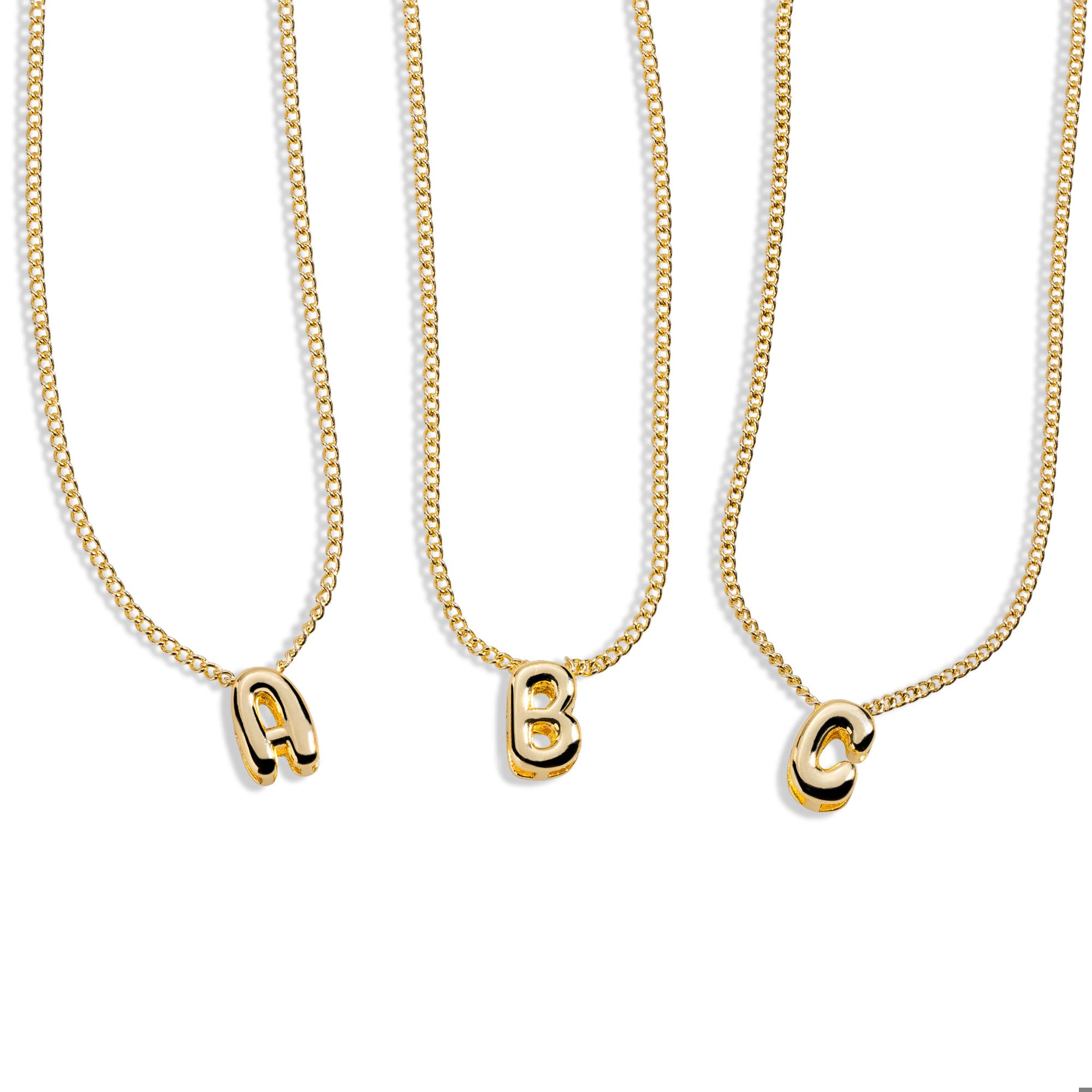 Collar con letra bombacha lisa 45cm