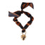 Bandana con corazon martillado de estrellas 55cm