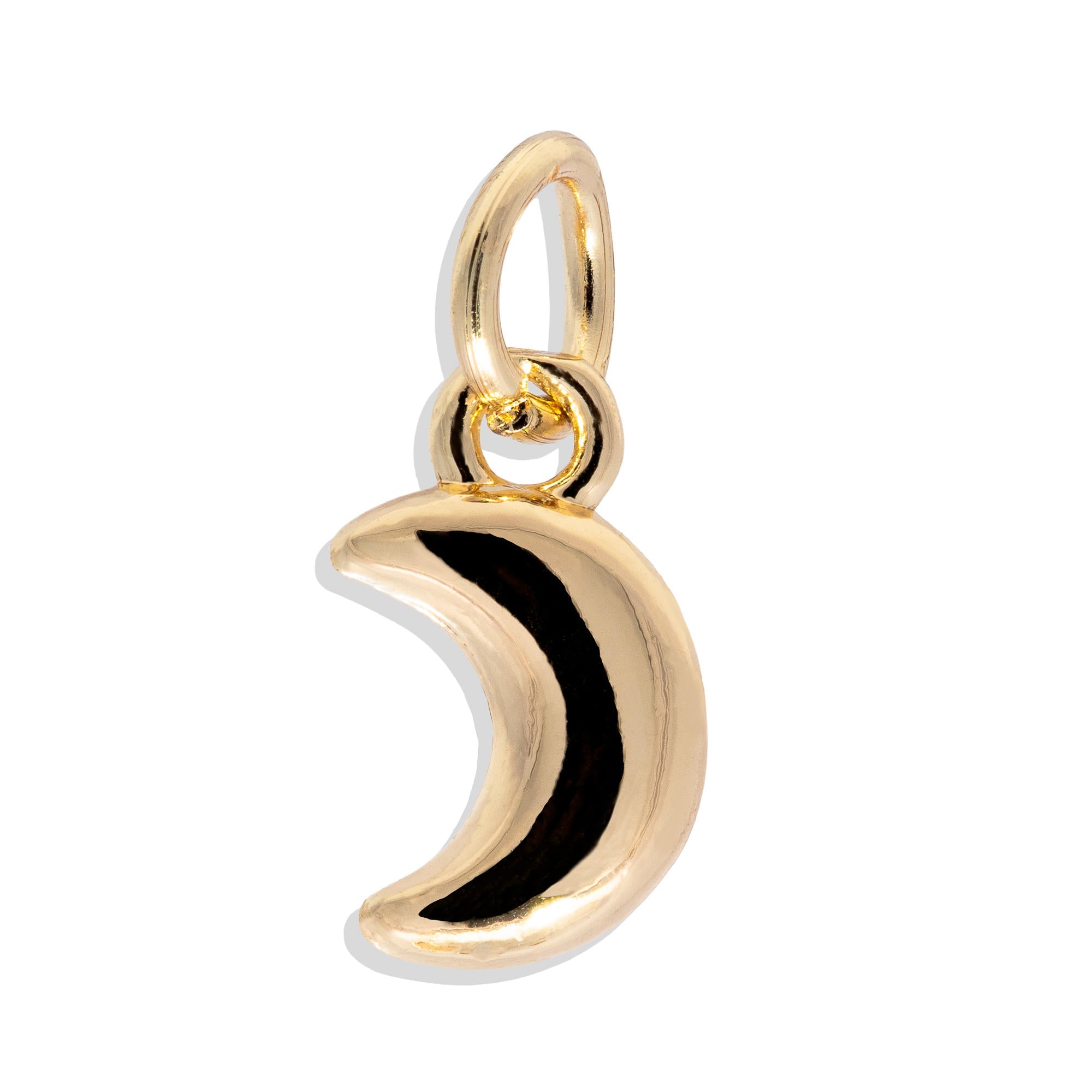 Dije de luna lisa 8mm