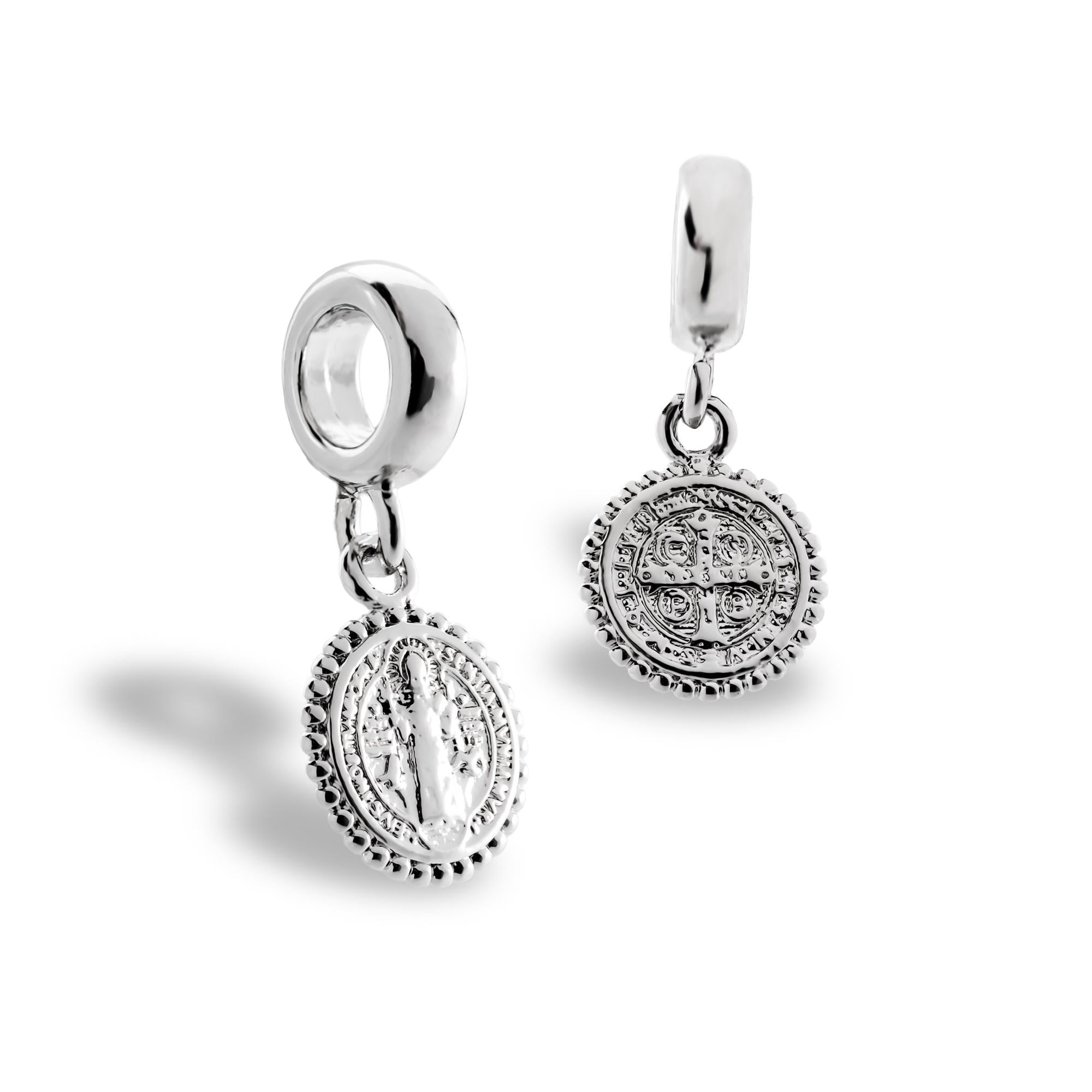 Charm Medalla San Benito colgante 22mm