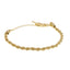 Pulsera torzal broche t nudo 18cm 14K