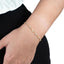 Pulsera de Estrellas con Cristal 16CM