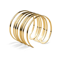 Brazalete de lineas liso 52mm