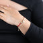 Pulsera hilo rojo medalla san benito ajustable