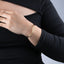 Brazalete lineas onduladas ajustable