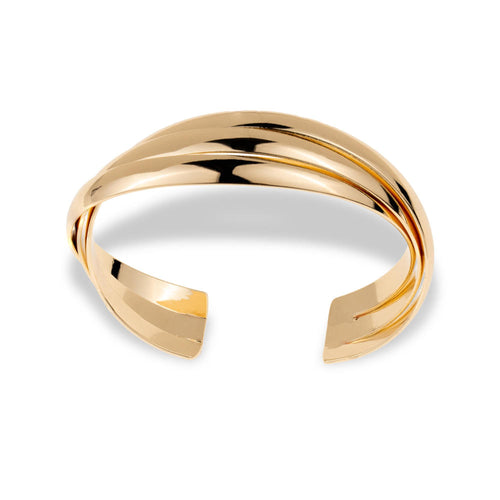 Brazalete ajustable triple linea cruzada 16mm