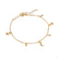 Pulsera de luna con estrellas 16-21cm