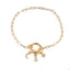 Pulsera eslabones dijes colgantes luna estrella 19cm