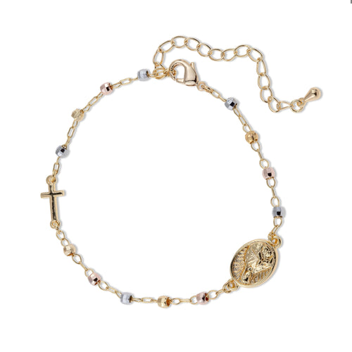 Misterio con Medalla Virgen de Guadalupe 17-22cm