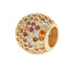 Charm separador bola circonias multicolor 10mm