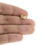 Charm rondel circonias baguette 11mm