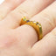 Anillo circonia multicolor ajustable