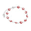 Pulsera de Ojitos 6MM Rojo 14CM