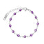 Pulsera de ojo turco morado 15cm