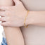 Pulsera eslabon oval 17cm