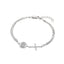 Pulsera virgen cruz 18mm