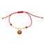 Pulsera hilo rojo ojo rojo ajustable