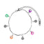 Pulsera palitos ojo multicolor 21cm