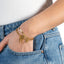 Pulsera doble con atrapasueños  18cm