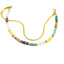 Pulsera doble panza de vivora y 7 chakras 19cm
