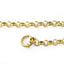 Pulsera sencilla de cadena rolo 17cm