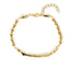 Esclava con balines martillada 17-20cm