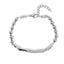 Esclava con balines martillada 17-20cm