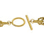 Pulsera doble eslabon broche t 17.5cm