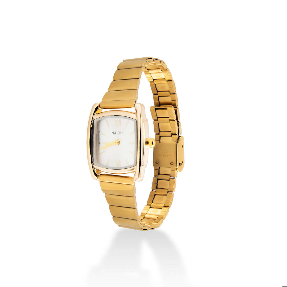 Reloj de extensible caratula cuadrada 22cm